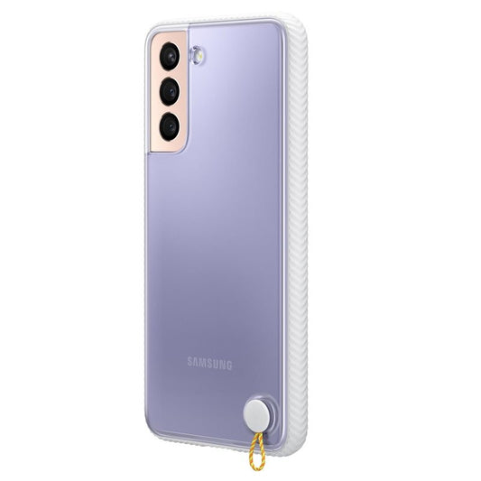 Original Калъф–Samsung S21 Plus Galaxy – Clear Protective Калъф (ef–gg996cw)–Бял