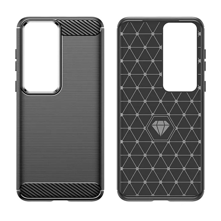 Techsuit - Carbon Silicone - Huawei P60 / P60 Pro - Black