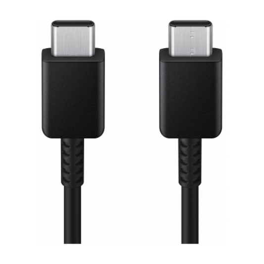 Samsung - Data Cable (EP-DA705BBEGWW) - USB-C to Type-C Fast Charging 3A, 1m - Black (Bulk Packing)