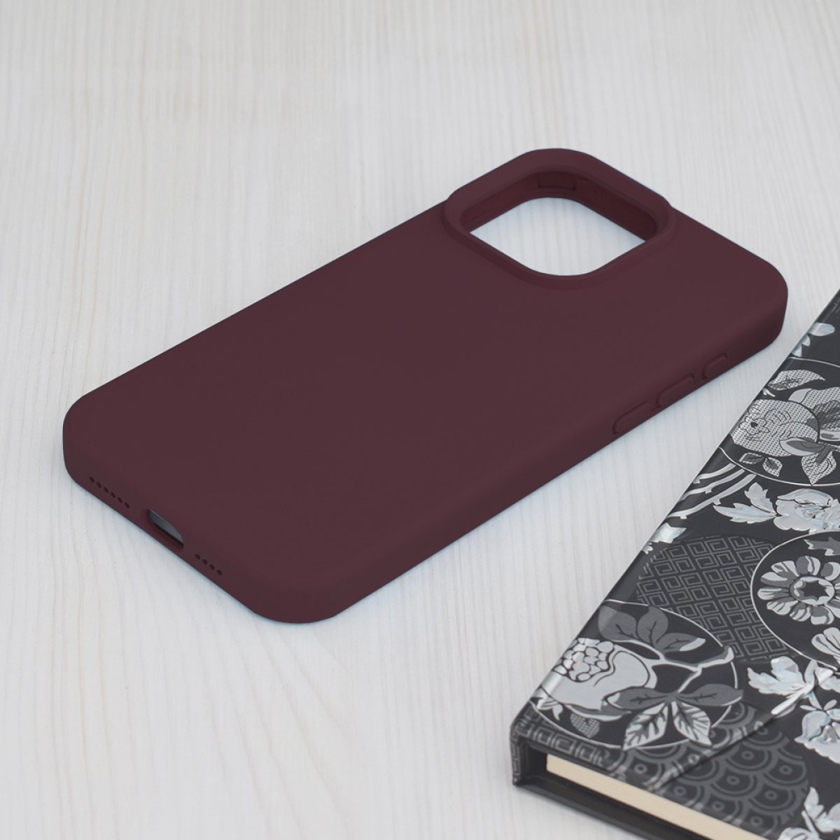 Techsuit - Soft Edge Silicone - iPhone 15 Pro Max - Plum Violet